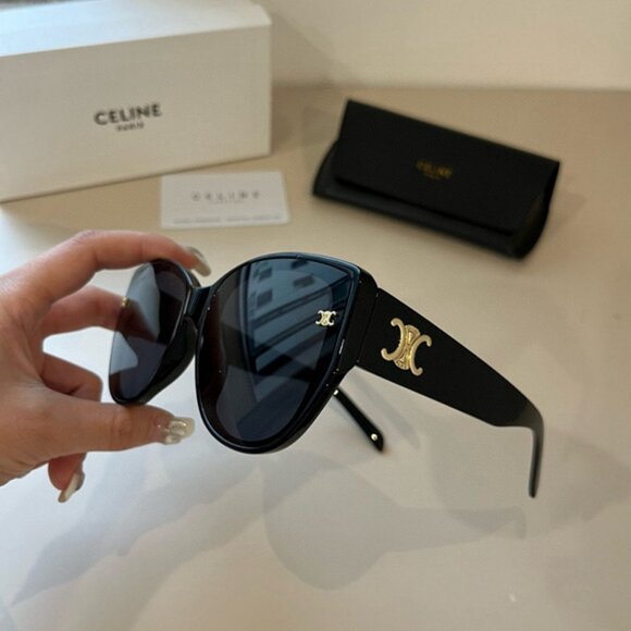 Celine Triomphe Women\'s Black Sunglasses